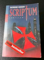 Buch "Scriptum" Thriller von Raymond Khoury - 2 Stück Baden-Württemberg - Hockenheim Vorschau