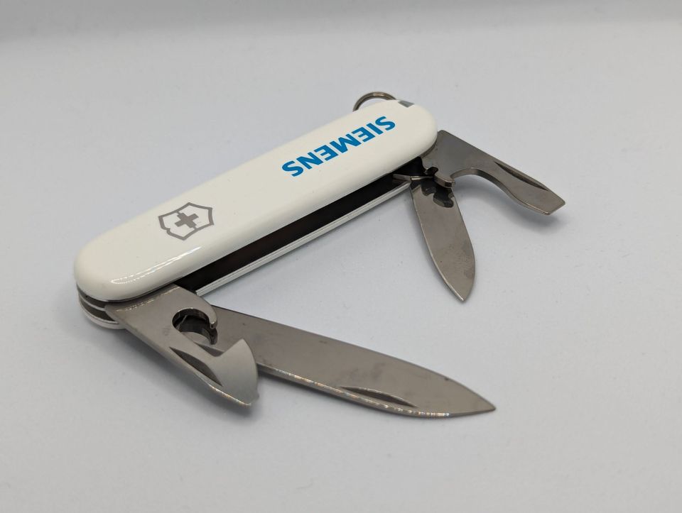 Victorinox Schweizer Taschenmesser Siemens Brand Logo Weiß in Achim