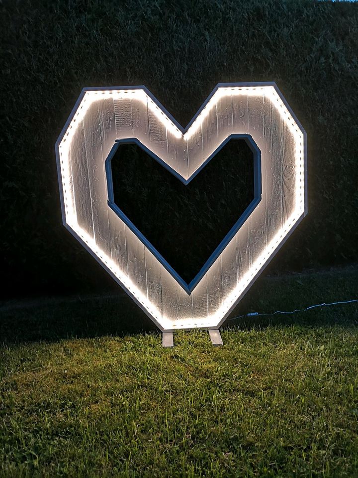 Verleih❤LED Love Letters XXL Leuchtbuchstaben Hochzeit Verlobung in Keltern