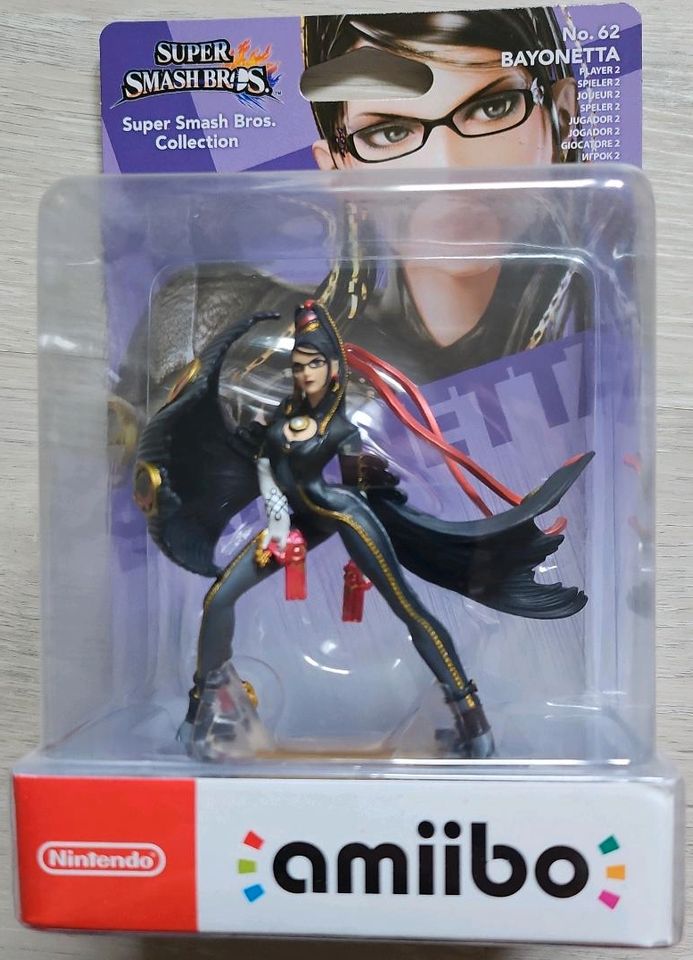 Orginal verpackte Bayonetta Amiibo in Söllingen