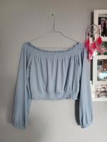 H&M bauchfreies Shirt hellblau Nordrhein-Westfalen - Reken Vorschau