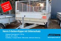 Anhänger mieten, Henra 3-Seiten-Kipper mit Gitter, Ideal für Holz Nordrhein-Westfalen - Heinsberg Vorschau