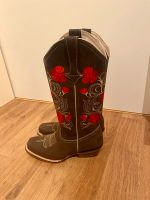 Bestickte Leder-Western-Stiefel aus Mexiko Schleswig-Holstein - Trittau Vorschau