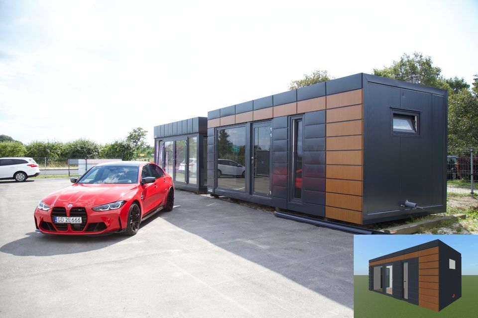 Container Bürocontainer Wohnung Pavillon Mini-Haus Modulcontainer 50A in Frankfurt am Main