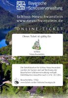3 Neuschwanstein Schloss Tickets (2x Ermäßigt, 1x Normal) München - Maxvorstadt Vorschau