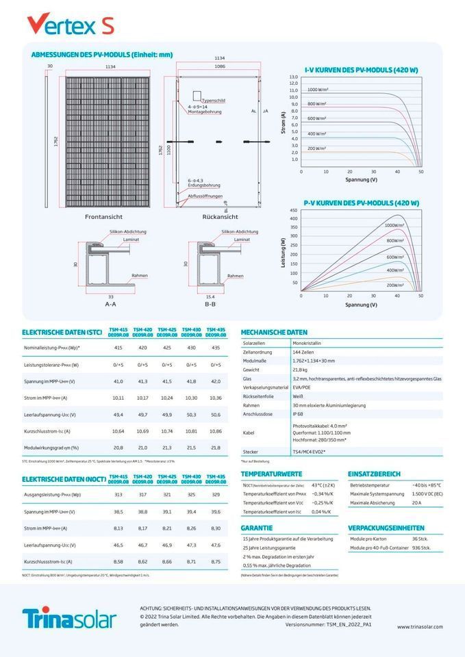 Sonderangebot FULL BLACK :☀️Balkonkraftwerk 820W - 830W Trina FULL BLACK Module mit 800w DEYE Microwechselrichter ✅ SOFORT ABHOLBEREIT☀️Brandenburg in Brandenburg an der Havel