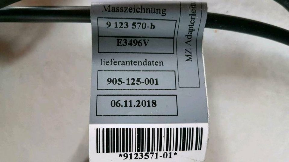BMW X5 Batterie Kabel IBS 7603567 - 02 mit Hirschmann 71190911 in München