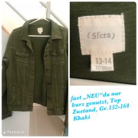 Wie NEU ***Jeansjacke Gr.152-164 in Khaki** Baden-Württemberg - Lörrach Vorschau