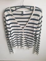 Cardigan # Jäckchen # gestreift # Größe 40 Hessen - Nüsttal Vorschau