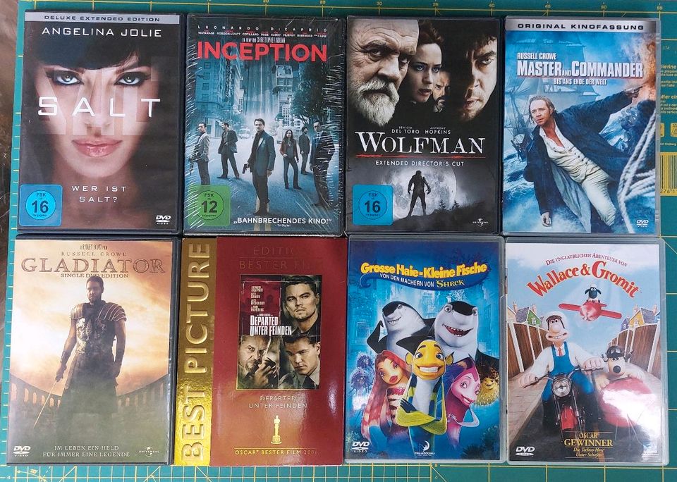 57 Filme, 1 Serie DVDs 0,50€/Stk in Albig