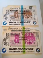 2 alte Eintrittskarten der Frankfurter Eintracht Hessen - Schlangenbad Vorschau