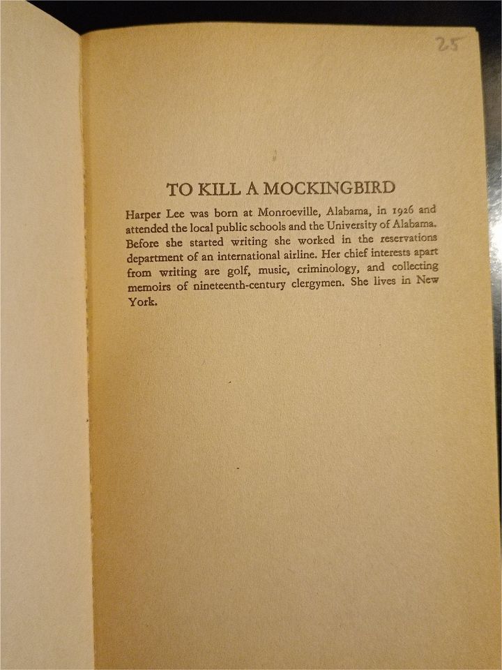 Harper Lee: To Kill a Mockingbird, englisches Taschenbuch in Tettnang