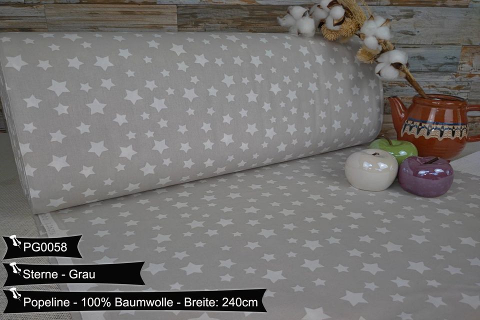 Baumwollstoff Doppelbreit 240cm VERSANDFREI Popeline Baumwollstoff Weihnachten Stoffe Meterware ab 50cm Baumwolle Bastelstoffe Hochwertige Patchwork Basteln Dekostoffe Deko Stoff Öko-Tex in Leipzig