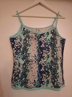 Sommerliches Trägertop Street One Gr.44 XXL Blumen blau weiß mint Hessen - Mücke Vorschau