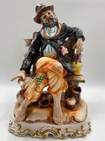 * CAPODIMONTE PORZELLAN FIGUR GROß TRINKER BANK 47 cm ITALY HOBO Berlin - Charlottenburg Vorschau