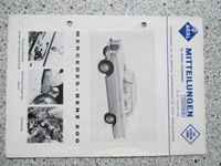 Aral Mitteilungen Mercedes 200 Heckflosse W110, Druck 11/1966 Nordrhein-Westfalen - Alsdorf Vorschau