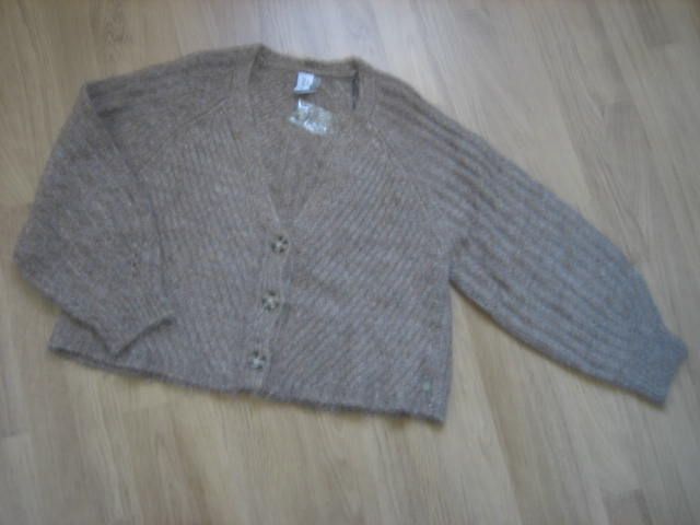 Strickjacke NEU Gr. 40 Gina Collection Wolle braun beige Schön in Dorsten