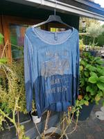 Tredy Langarmshirt / Gr. 44/ Blau/ NEUWERTIG Nordrhein-Westfalen - Lindlar Vorschau