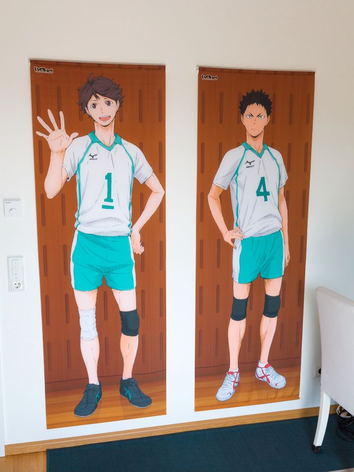 Haikyuu - 2x Lifesized Tapestry / Wandrollen - Oikawa & Iwaizumi in Waldshut-Tiengen