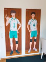 Haikyuu - 2x Lifesized Tapestry / Wandrollen - Oikawa & Iwaizumi Baden-Württemberg - Waldshut-Tiengen Vorschau