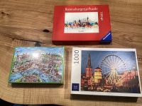 3 Puzzle, je 1000 Teile, Düsseldorf, Jaques Tillys Düsseldorf - Gerresheim Vorschau