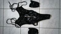 Body wet look optik Gr. XL 40-44 NEU schwarz mit Stulpen Hessen - Allendorf Vorschau