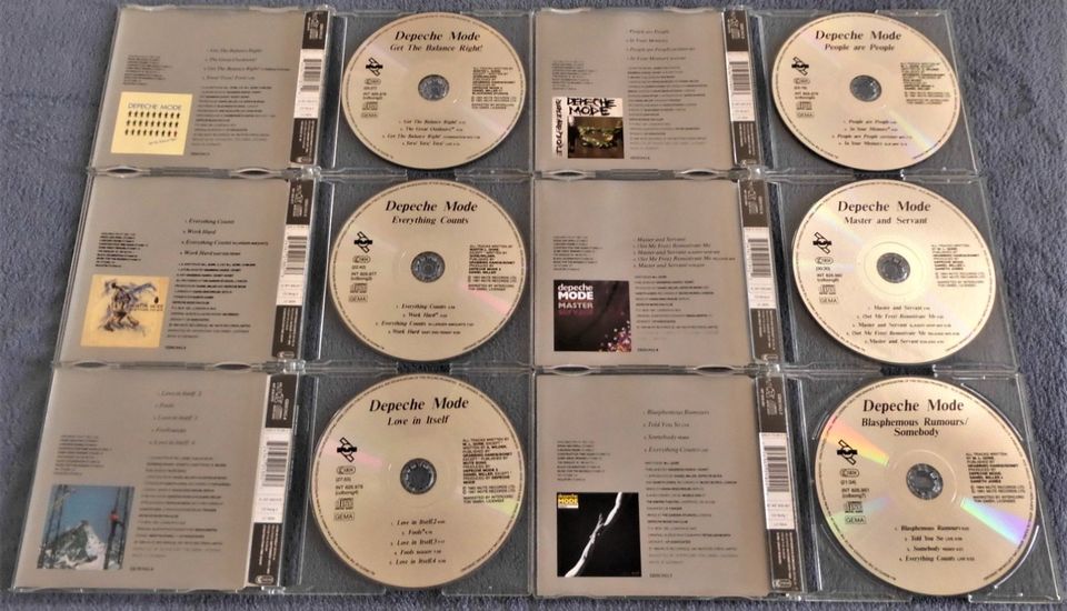 18 Maxi-CD von Depeche Mode > 1 - 18 in Zeitz