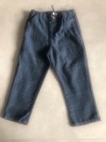 Jungen Stoffhose blau grau 92 H&M Niedersachsen - Pattensen Vorschau