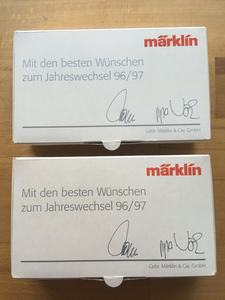 Märklin Sonderwagen Jahreswagen 96/97 in Grünendeich Niederelbe