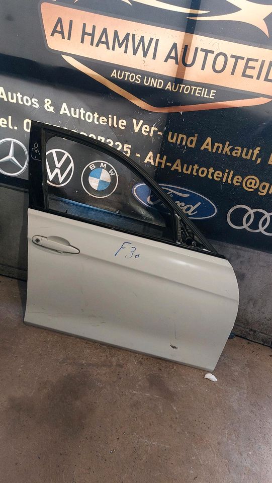 Bmw 3er F30 F31 tür vorne recht Seite komplett gut Zustand in Bochum