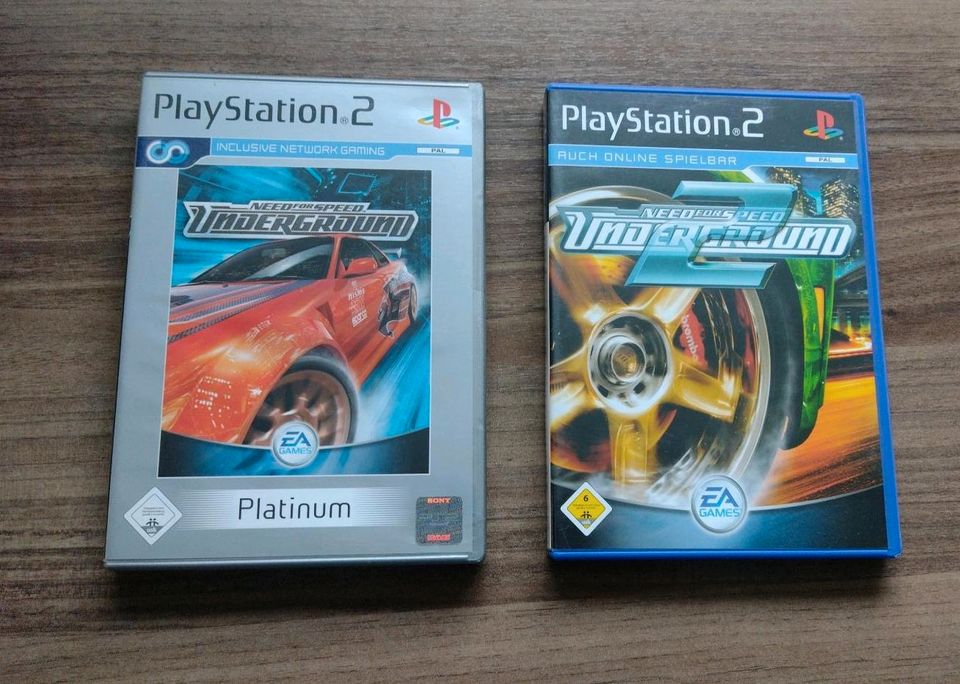 Need for Speed Underground 1+2 Playstation 2 Ps2 in Augsburg