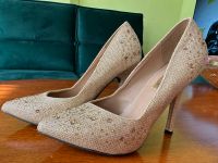 Pumps,High Heels,Gr:37,Gold Pailletten, NP100€ Mecklenburg-Vorpommern - Stralsund Vorschau