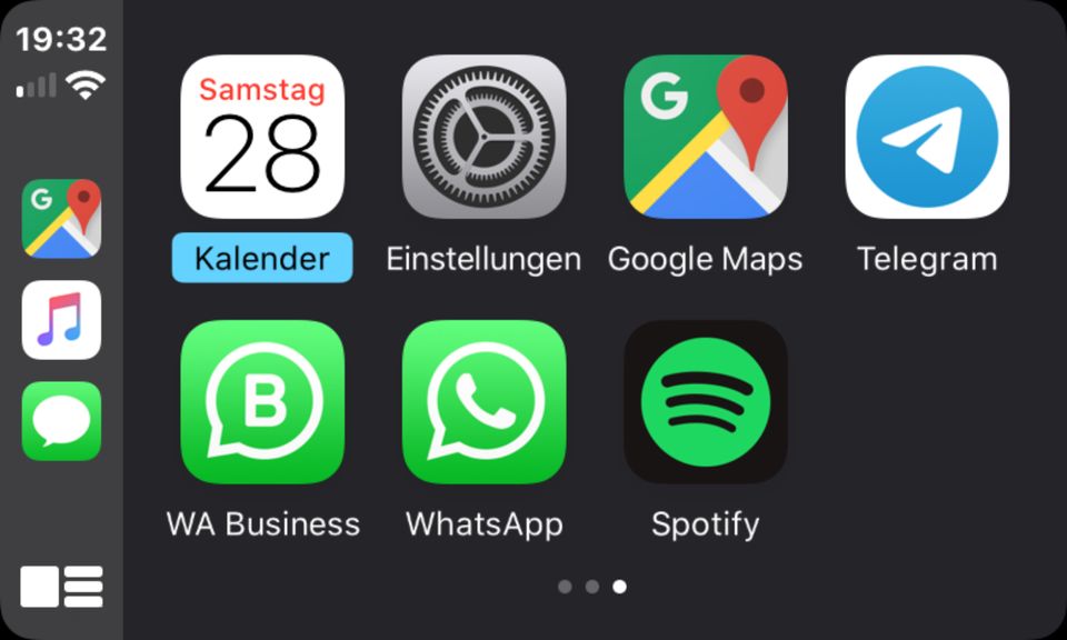 Apple CarPlay AndroidAuto Audi Smartphone Interface MMI MIB MIB2 in Kindelbrück