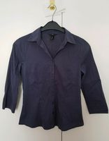 Bluse von H&M blau weiß kariert Gr. 38 mit 3/4 Arm Hamburg-Nord - Hamburg Uhlenhorst Vorschau