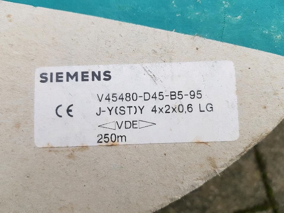 Telefonleitung Siemens Y-Y(ST)Y 4x2x0,6 ca. 150- 200m in Troisdorf