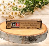 Schokoriegel Geschenkbox Du bist der beste Zufall meines Lebens Nordrhein-Westfalen - Baesweiler Vorschau
