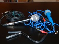 Biete zwei Mikrofone inkl.  Adapter  aus Nachlass Hessen - Gelnhausen Vorschau