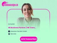 HR Business Partner / HR Transformation München - Bogenhausen Vorschau