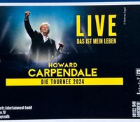 4 Karten HOWARD CARPENDALE Tournee Konzert ERFURT beste Plätze! Thüringen - Schimberg Vorschau
