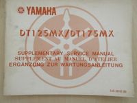 Yamaha DT 125 175 MX Ergänzung zum Werkstatthandbuch 1978 Nordrhein-Westfalen - Gelsenkirchen Vorschau
