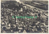 AK KITZINGEN Vom Flugzeug aus Mainlände Main Stadtkirche 1929 Bayern - Ochsenfurt Vorschau