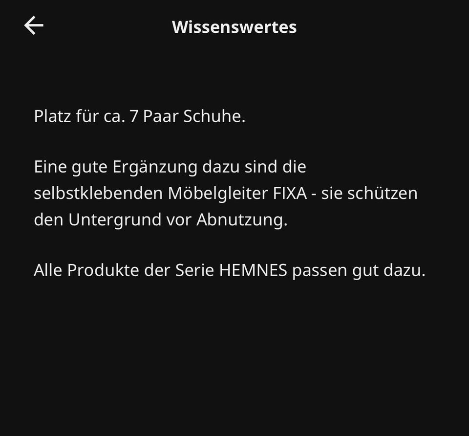 Ikea Hemmnes Garderobe Hutablage + Schuhregal Bank Weiß 2 Teilig in Weßling