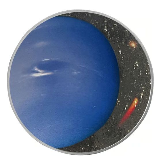 1 Unze Silber Sonnensystem Neptun 2022 (Auflage: 1.500 | gewölbt) in Fockbek