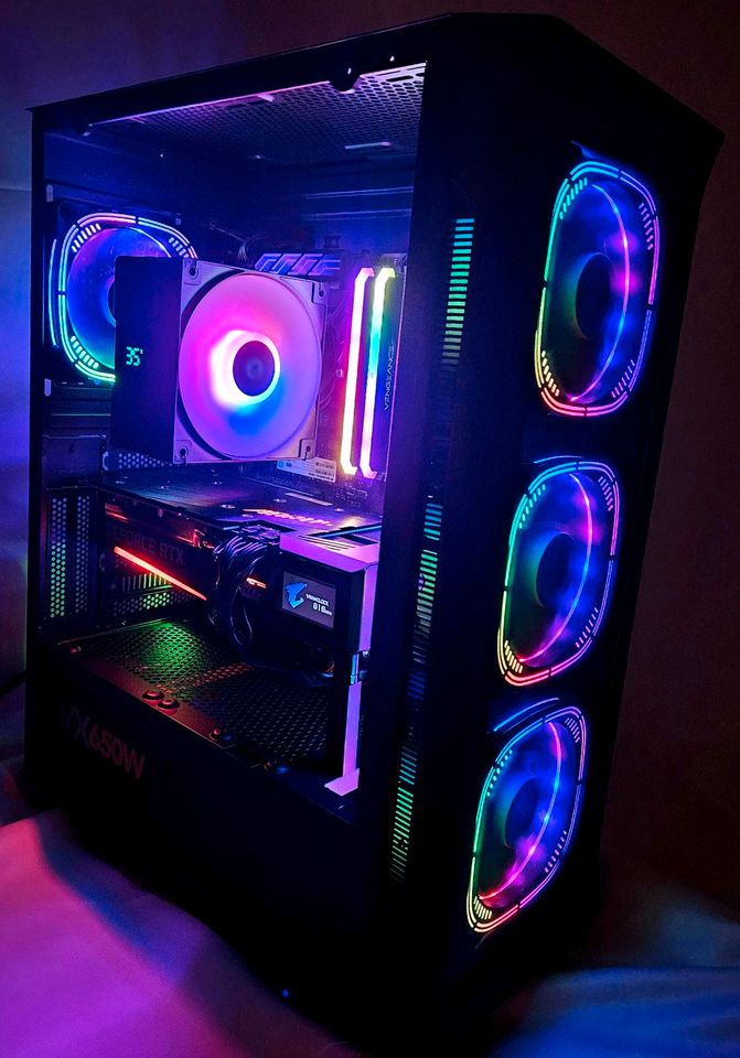 Gaming PC/Multimedia PC/RTX3070 Aorus /Ryzen 55600/16GB/SSD⭐TOP⭐ in Seligenstadt