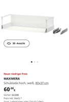 Ikea Maximera Schublade 80x37 cm Sachsen - Neukieritzsch Vorschau