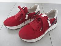 Gabor Damenschuhe rot sportlich Gr. 2,5 35 Leder ungetragen Sneak Nordrhein-Westfalen - Kerken Vorschau