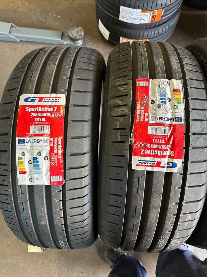 1satz 255/55R19 111Y GT-RADIAL SOMMER SUV NEU inkl.MONTAGE! in Stockstadt a. Main