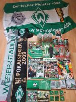 Werder Bremen Sammlung (Becher, Schals, CDs, Quartett uvm) SVW Niedersachsen - Achim Vorschau