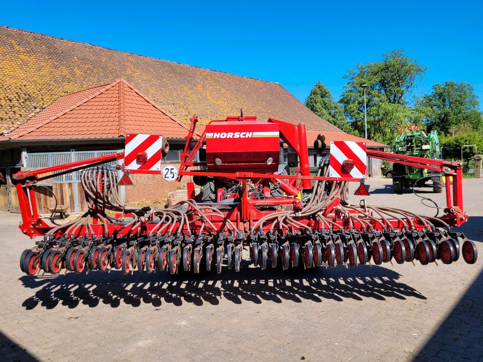 Horsch Pronto 6 AS Isobus Saatflusskontrolle in Harsum