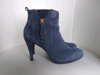 Pier One High Heels Stiefeletten Leder blau Größe 39 Veloursleder Niedersachsen - Osnabrück Vorschau